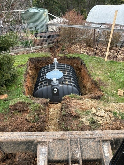 Tank & utility excavation